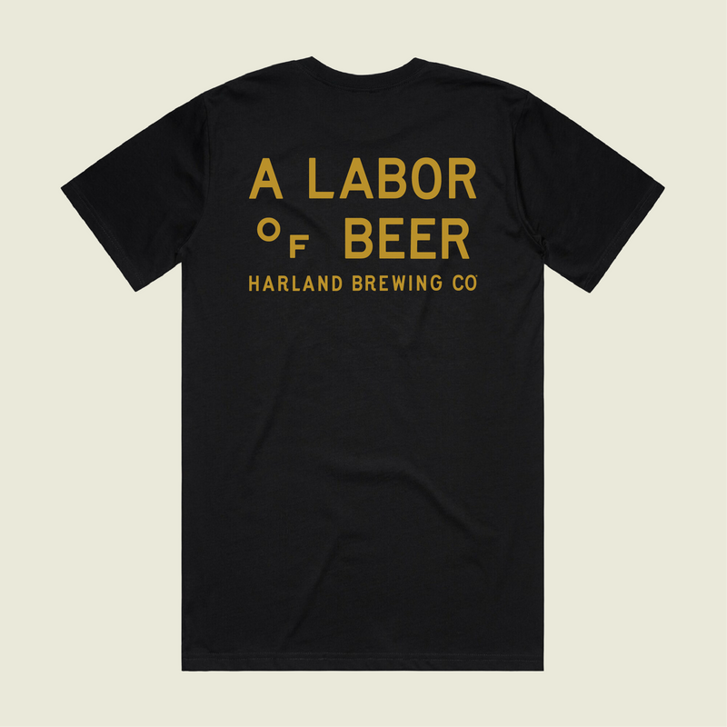 Labor of Beer T-Shirt - Black