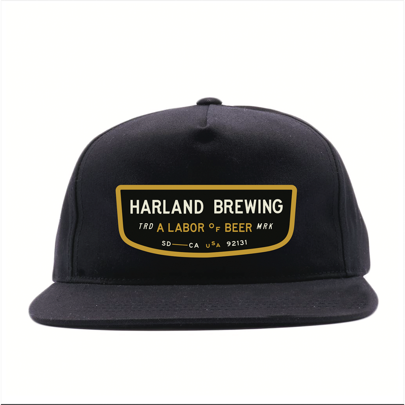 Harland Ranch Patch Hat - Black