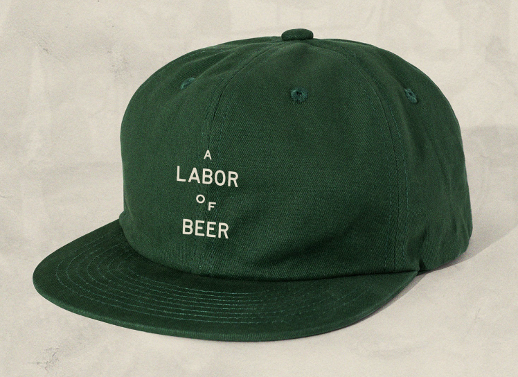 Labor of Beer Hat - Forest Green