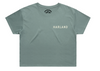Labor Crop Tee - Blue