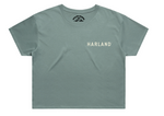 Labor Crop Tee - Blue
