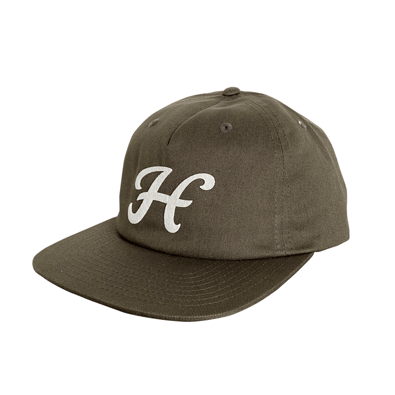 Felt H Hat - Military Green